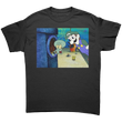 Load image into Gallery viewer, The_Sky_Had_A_Weegee_Shirt_Black_Front_Mockup.png