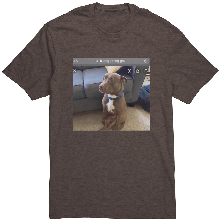 Dog Sitting Gay Shirt