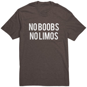 No Boobs No Limos Vegas travel Shirt