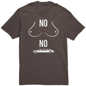 No Boobs No Limos Vegas travel Shirt