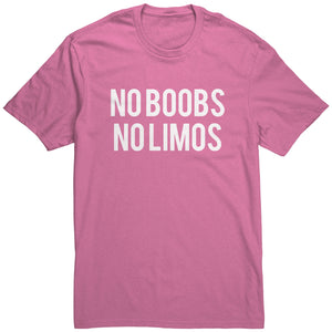 No Boobs No Limos Vegas travel Shirt