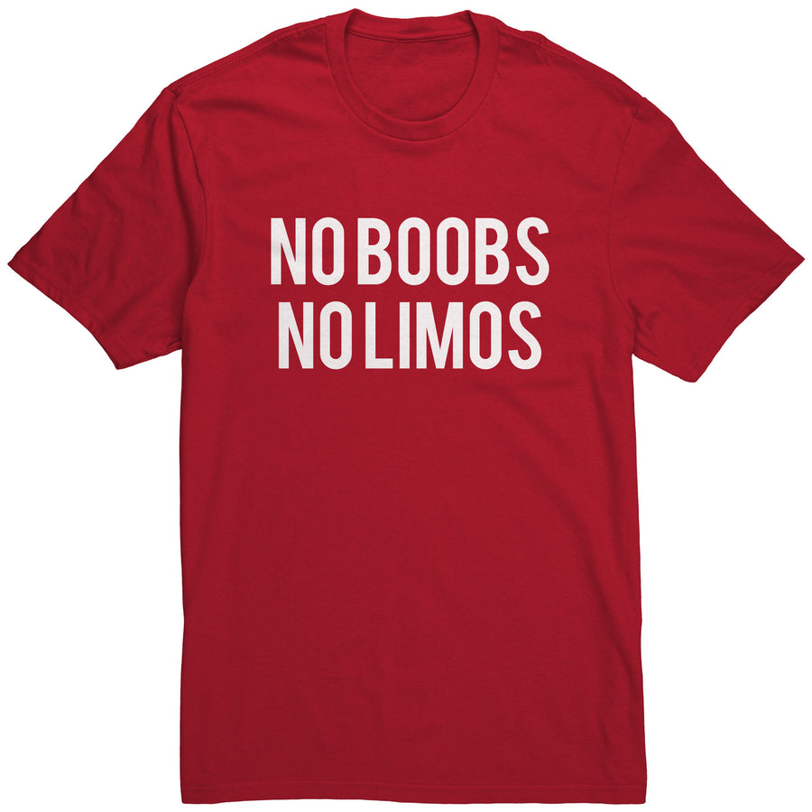 No Boobs No Limos Vegas travel Shirt