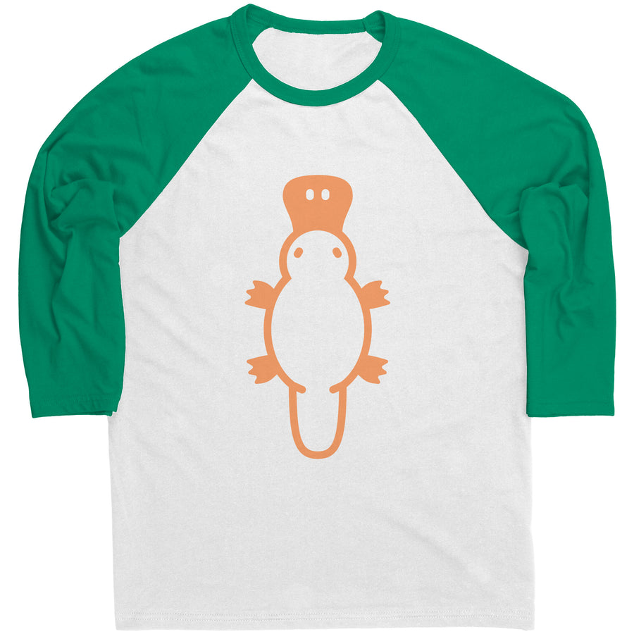 Plattepus Baseball Tee