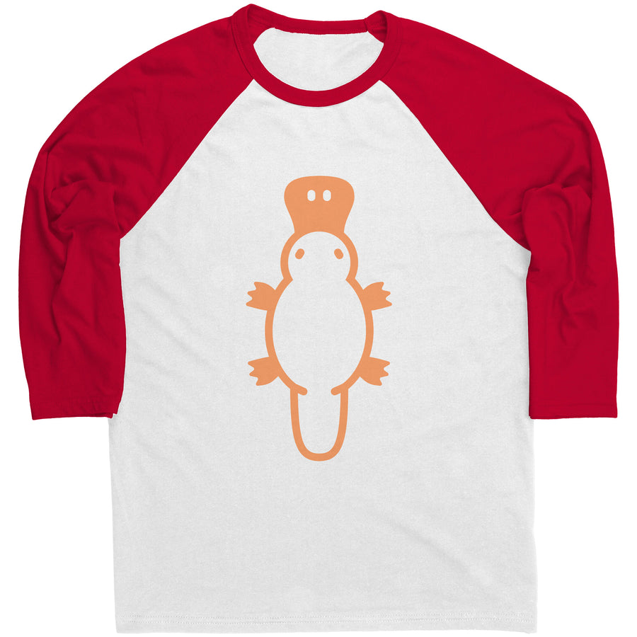 Plattepus Baseball Tee